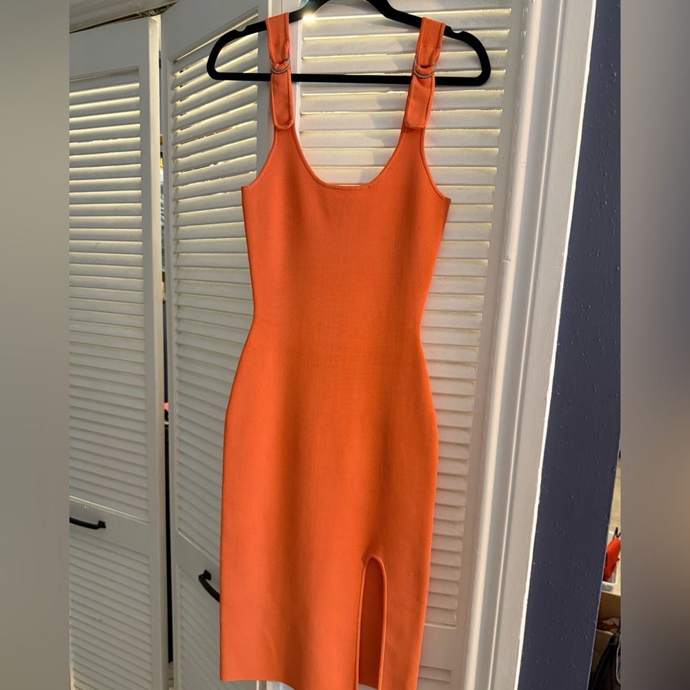 Bailey 44 tank dress in tangerine orange small